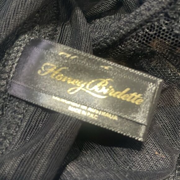 Honey Birdette Emma Bodysuit One Piece Black Size XS - Picture 8 of 13